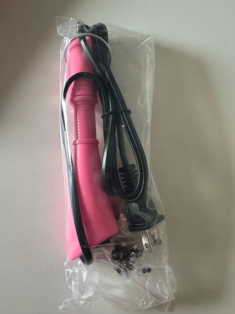 Amazon Pink Glitterstenen Applicator with Silver Blue Rhinestones NEW